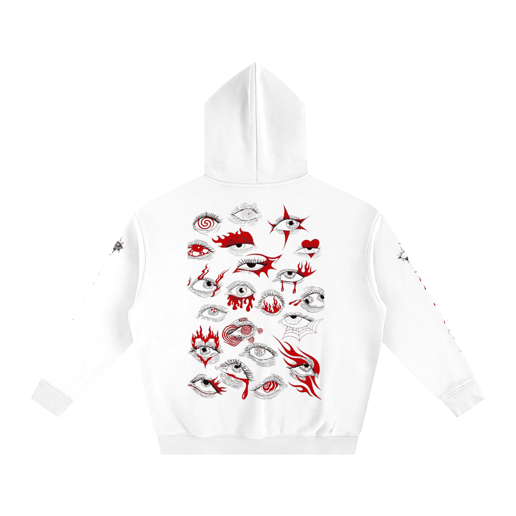 Can You See Clearly? Oversize Fleeced Hoodie - The Shadow Archive