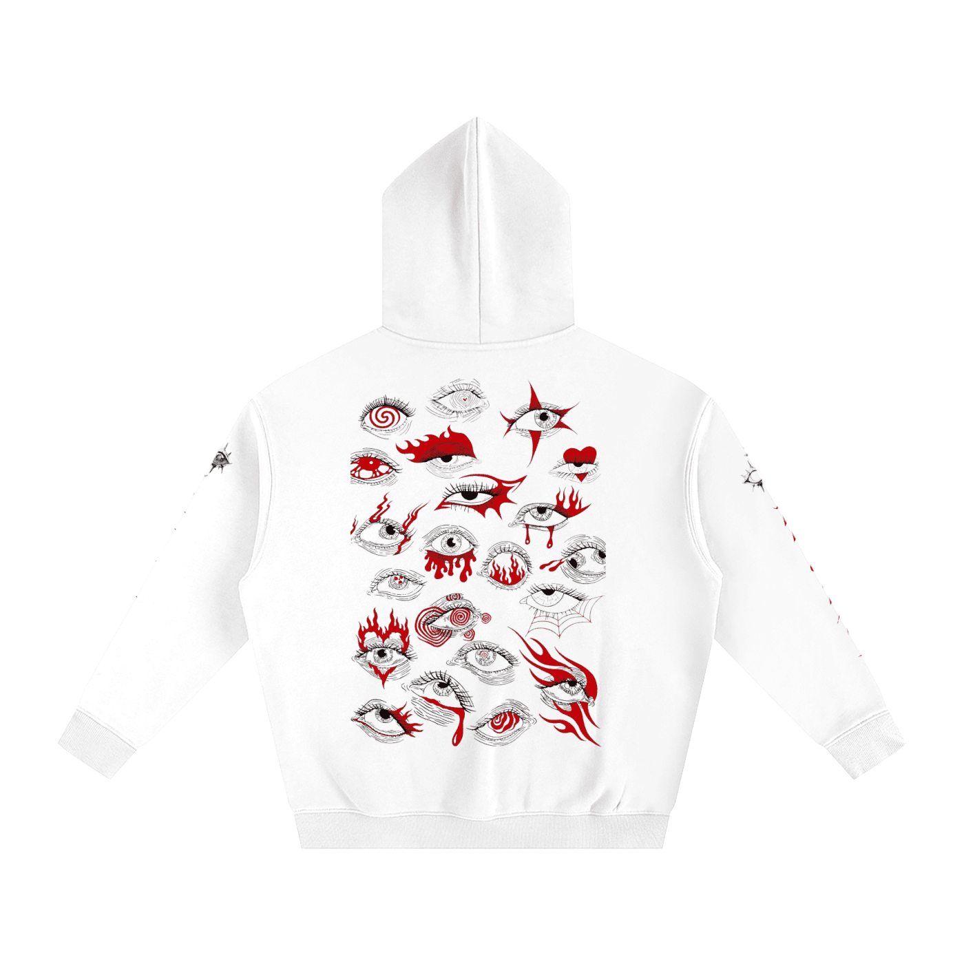 Can You See Clearly? Oversize Fleeced Hoodie - The Shadow Archive