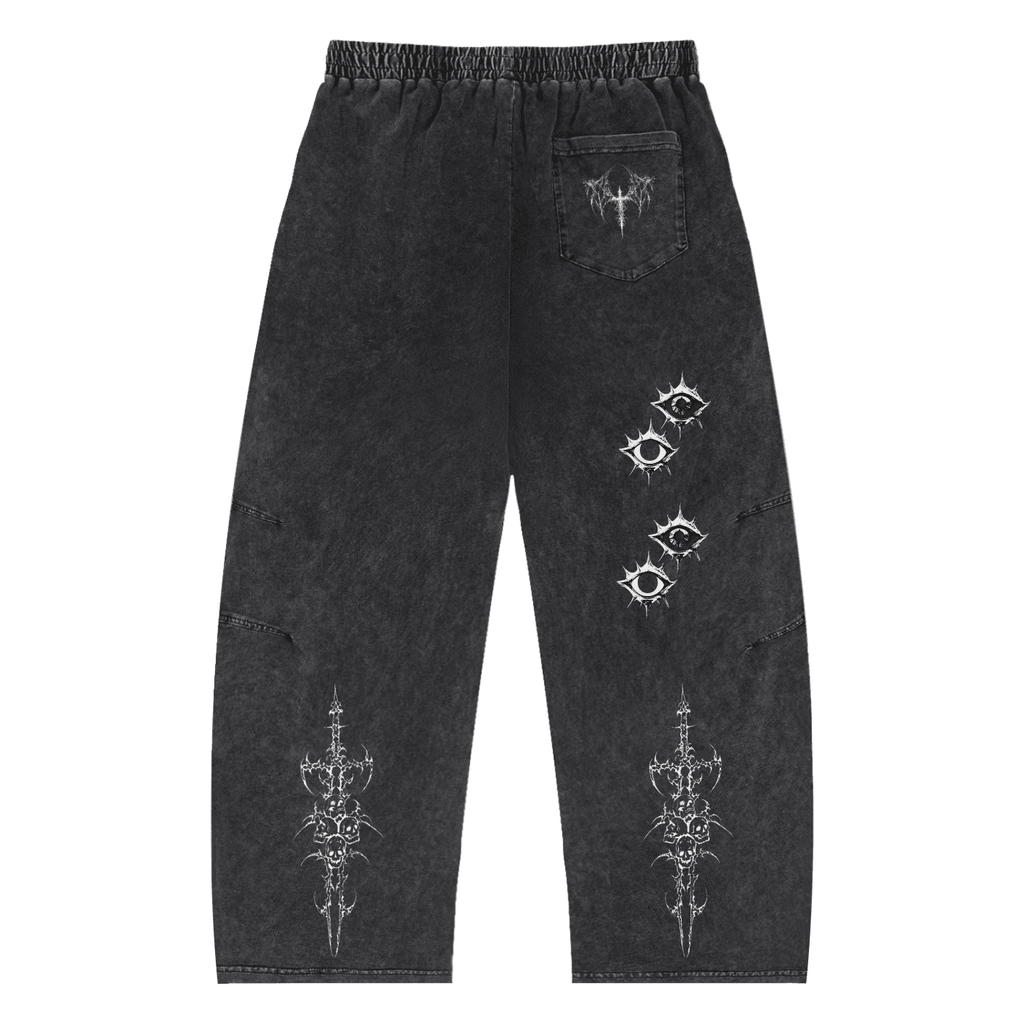 Regalia Drawstring Cotton Pants - The Shadow Archive