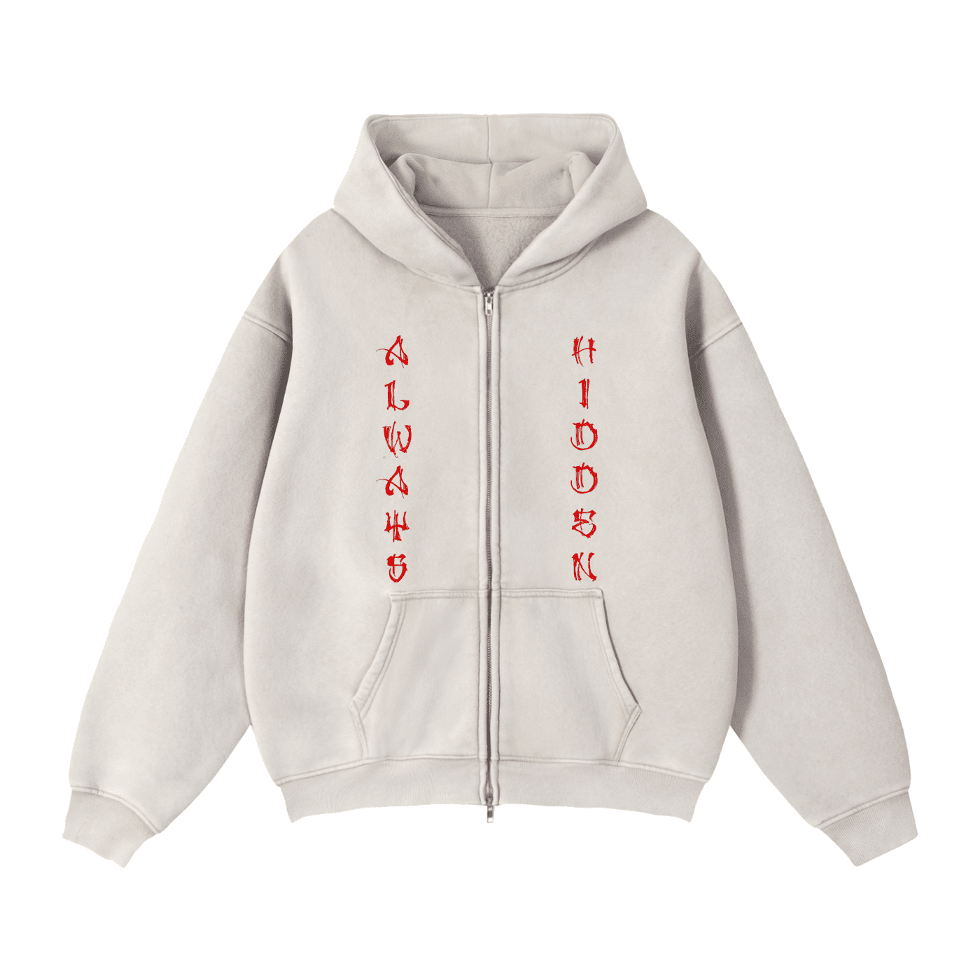 Always Hidden Fleece Hoodie - The Shadow Archive