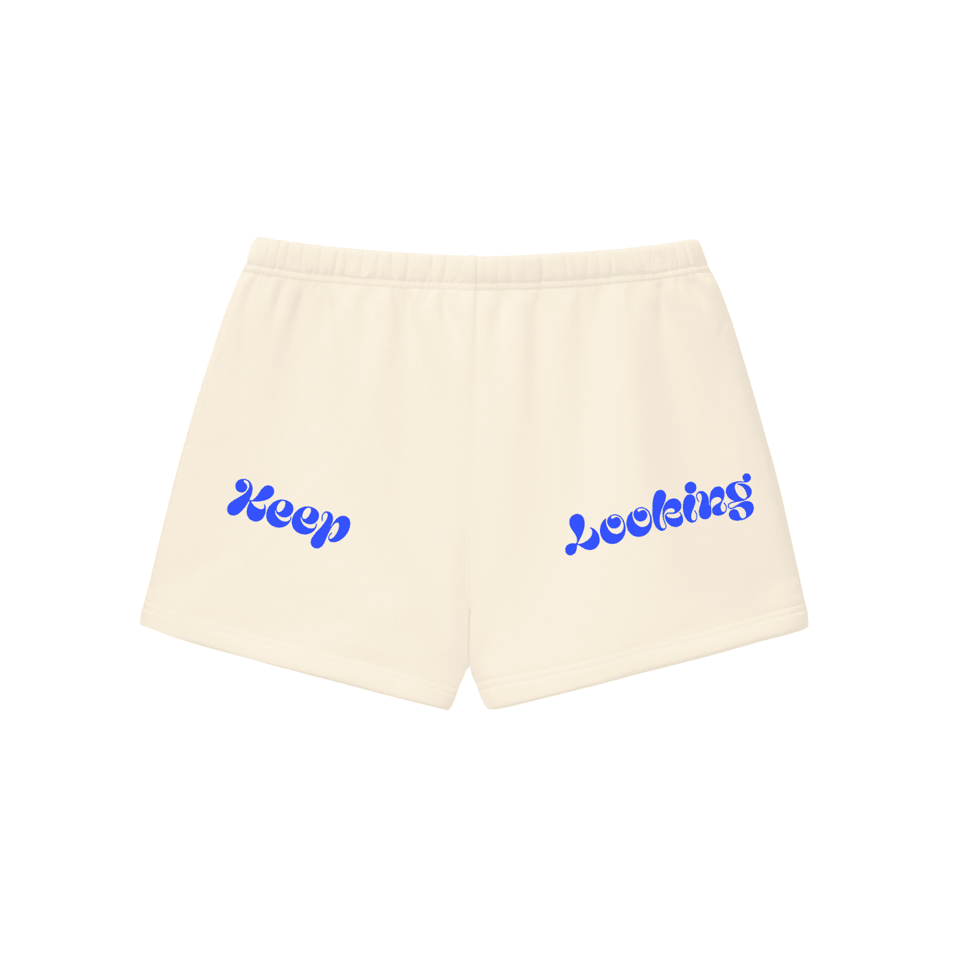 Keep Looking Fleece Drawstring Sweatshorts - The Shadow Archive