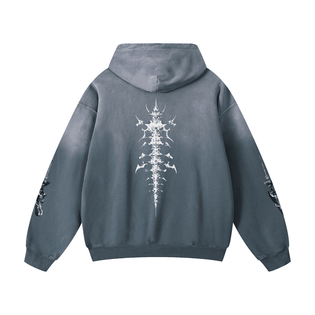 Love Me Sunfade Oversized Hoodie - The Shadow Archive