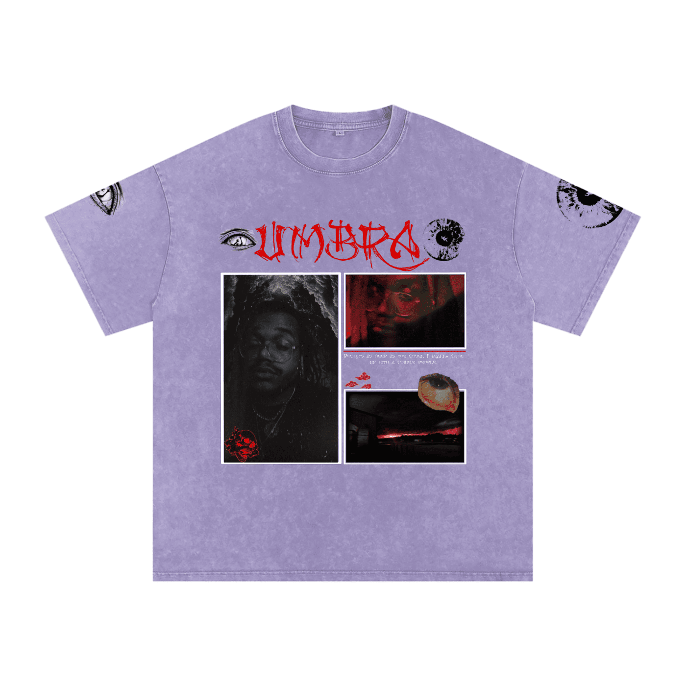 Umbra Washed Oversized Cotton T-Shirt - The Shadow Archive