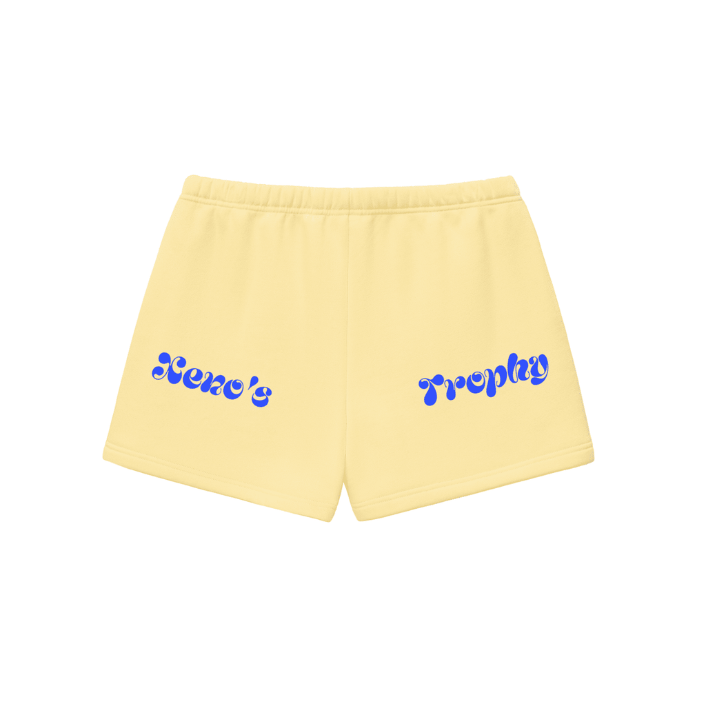 Xeno’s Trophy Fleece Drawstring Sweatshorts - The Shadow Archive