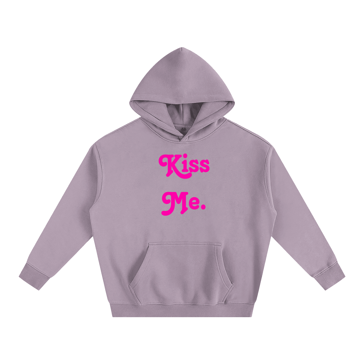 Bipolar Kisses Kitty Fleeced Hoodie - The Shadow Archive