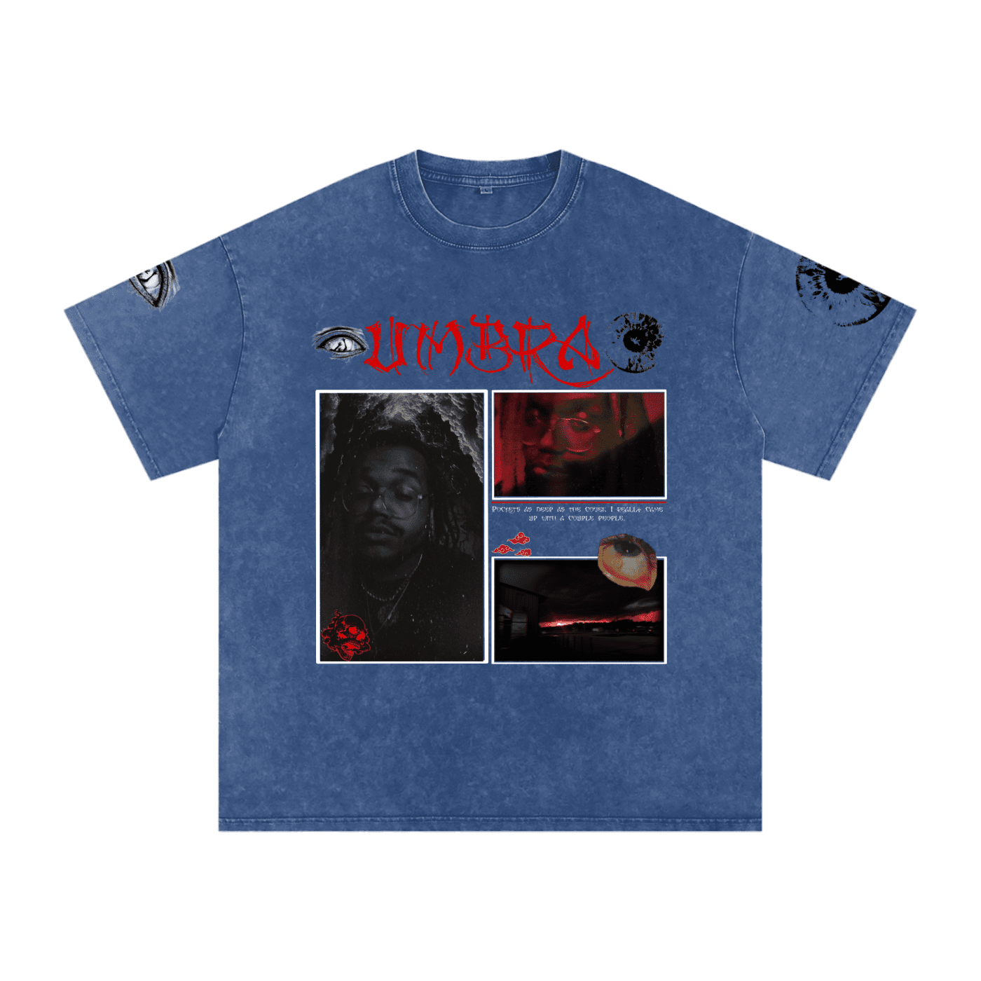 Umbra Washed Oversized Cotton T-Shirt - The Shadow Archive