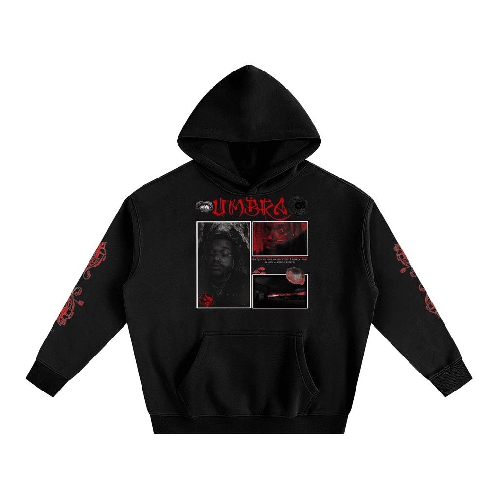 Umbra Oversize Fleeced Hoodie - The Shadow Archive