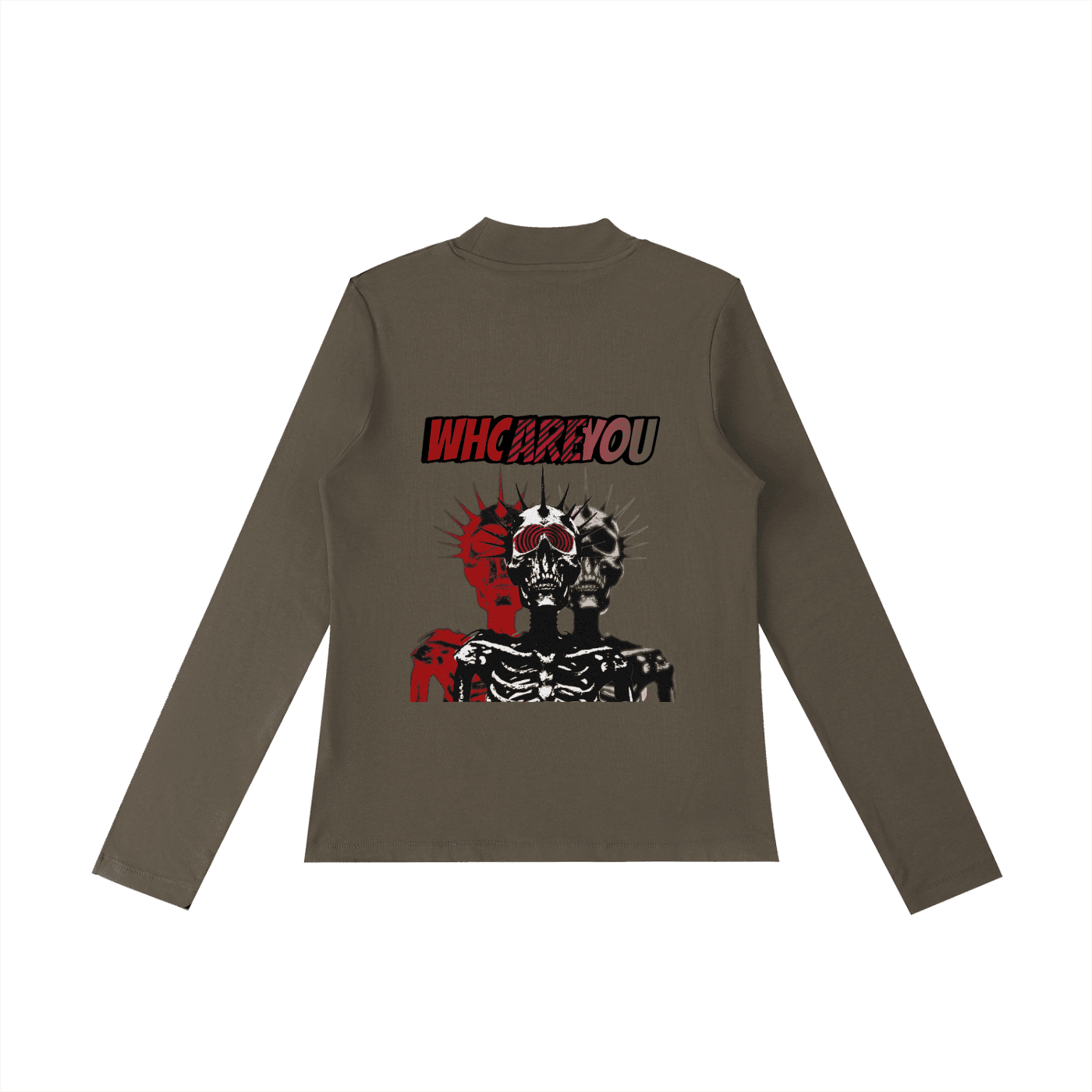 Who Are You Long Sleeve T-Shirt - The Shadow Archive