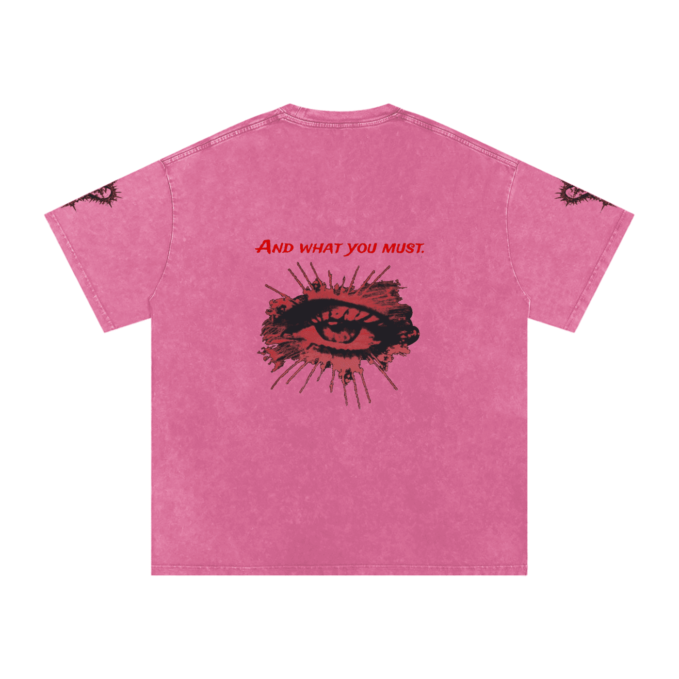 Do As I Say Washed Oversized Cotton T-Shirt - The Shadow Archive