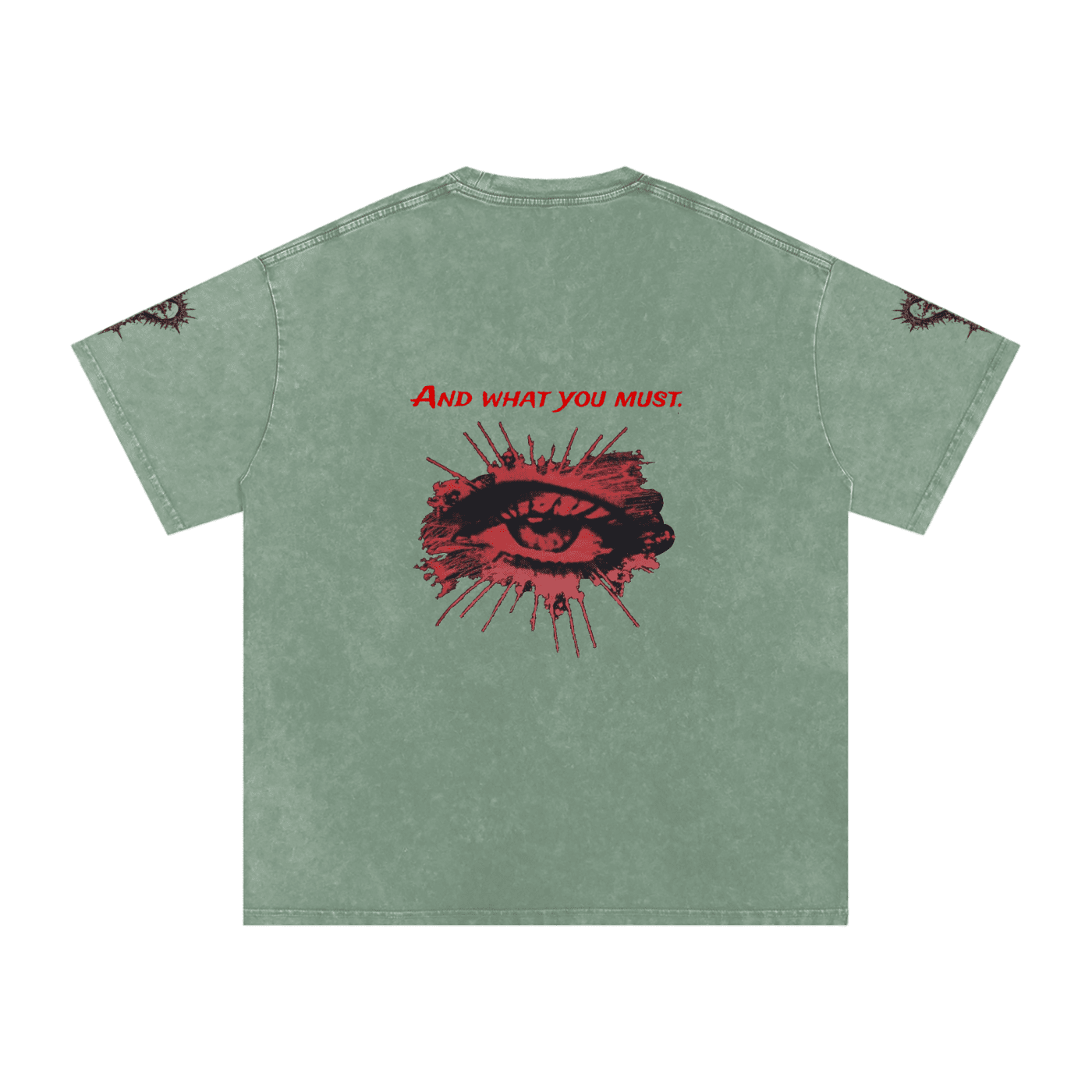 Do As I Say Washed Oversized Cotton T-Shirt - The Shadow Archive