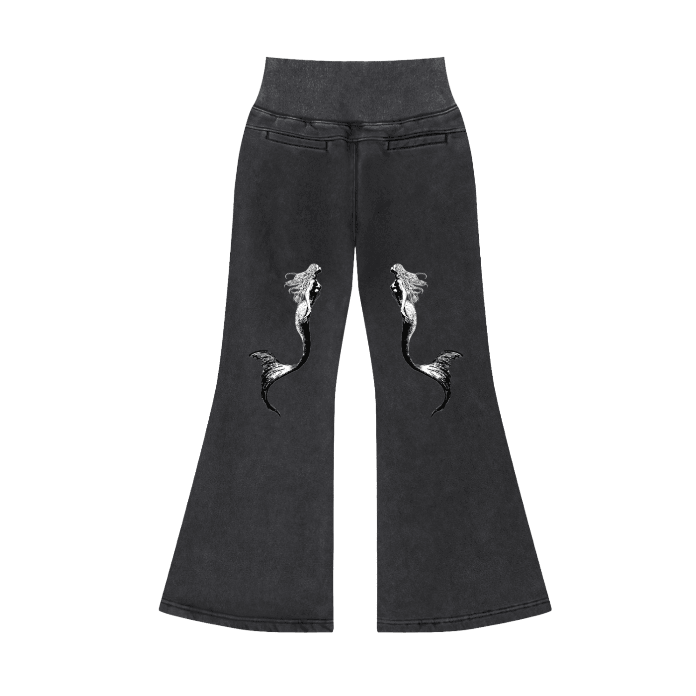 Gothic Princess Flared Fleece Pants - The Shadow Archive