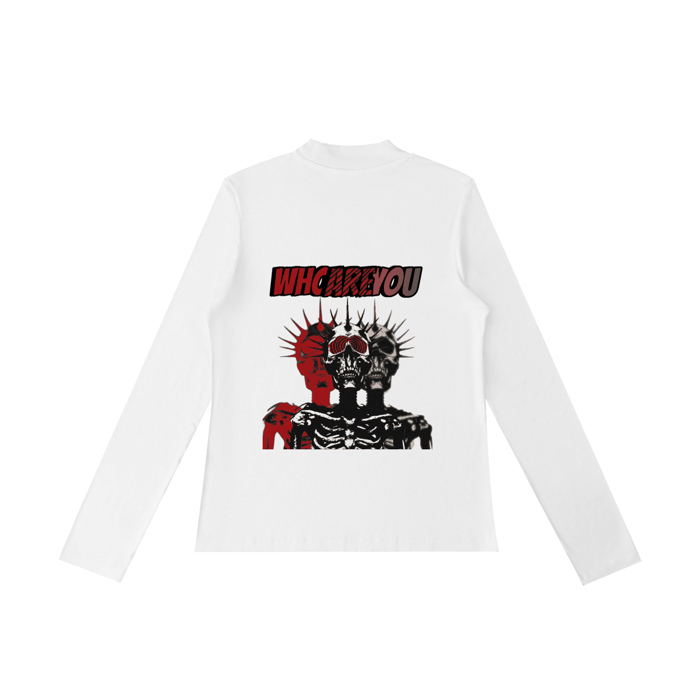 Who Are You Long Sleeve T-Shirt - The Shadow Archive