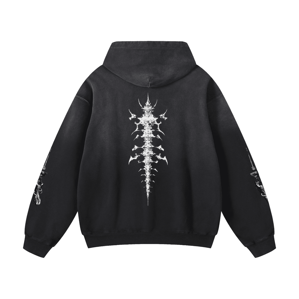 Love Me Sunfade Oversized Hoodie - The Shadow Archive
