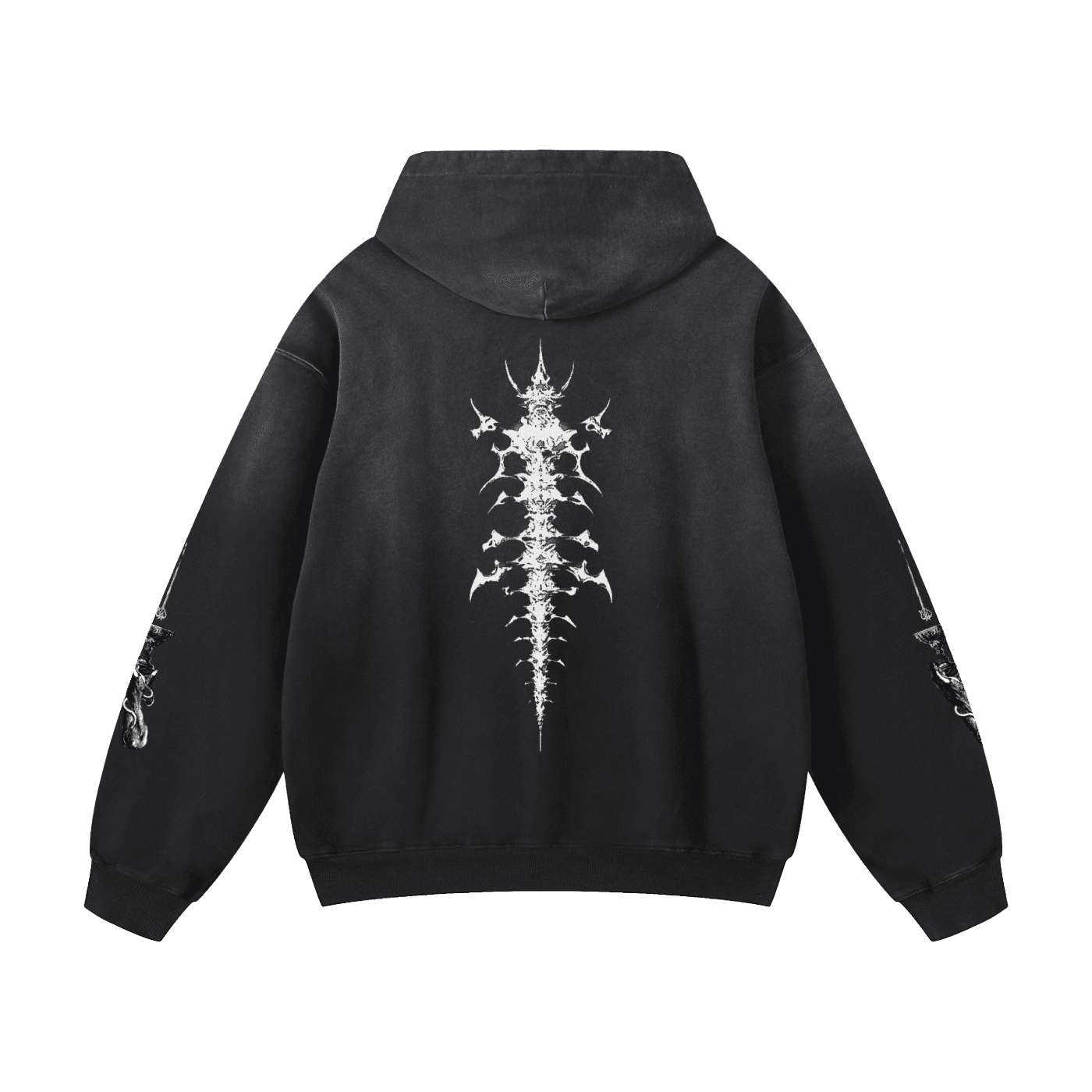 Love Me Sunfade Oversized Hoodie - The Shadow Archive
