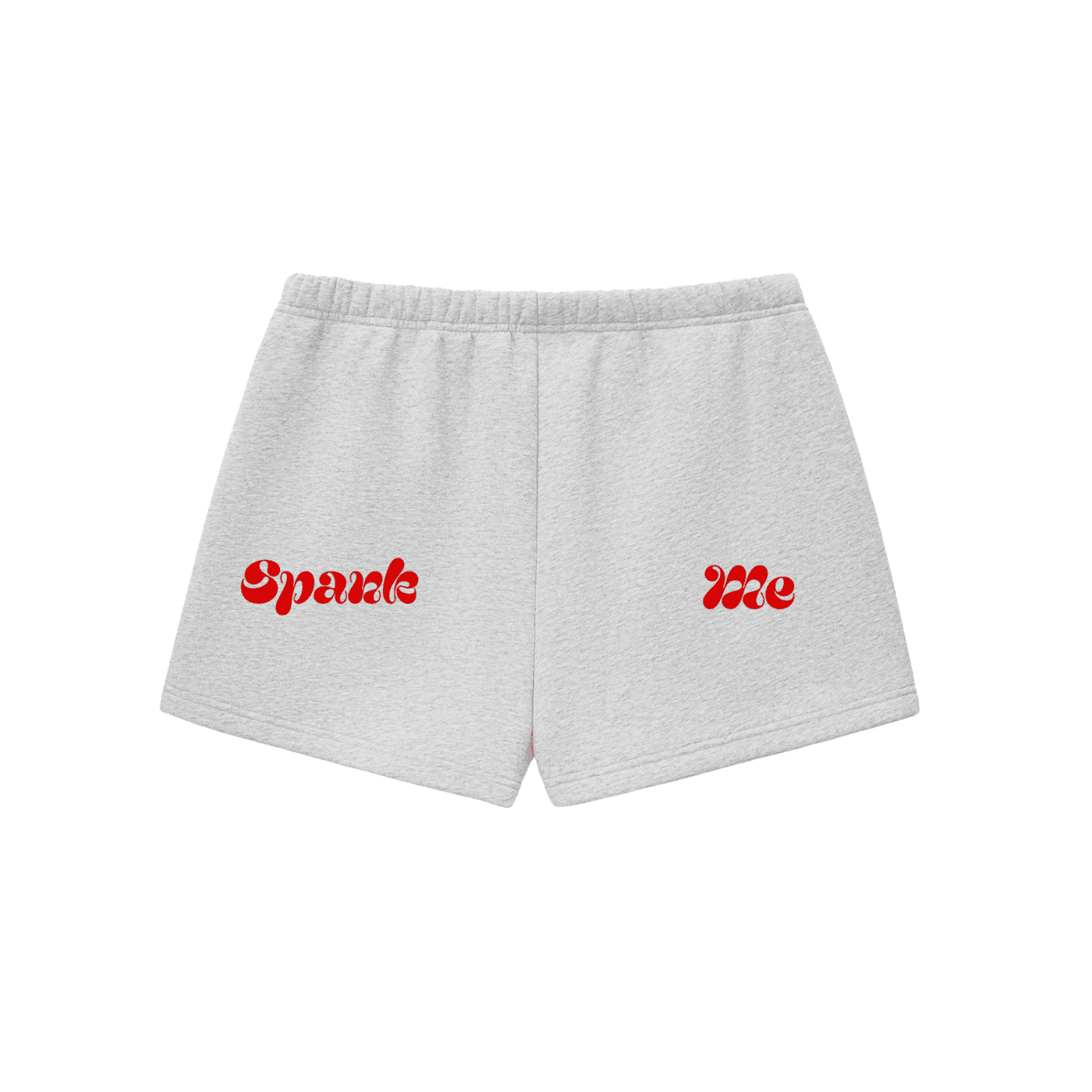 Spank Me Fleece Drawstring Sweatshorts - The Shadow Archive