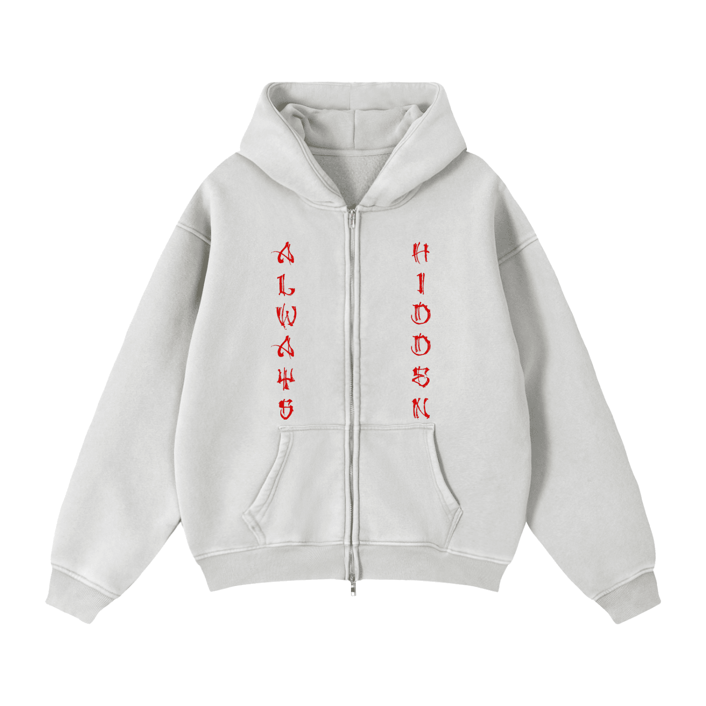 Always Hidden Fleece Hoodie - The Shadow Archive