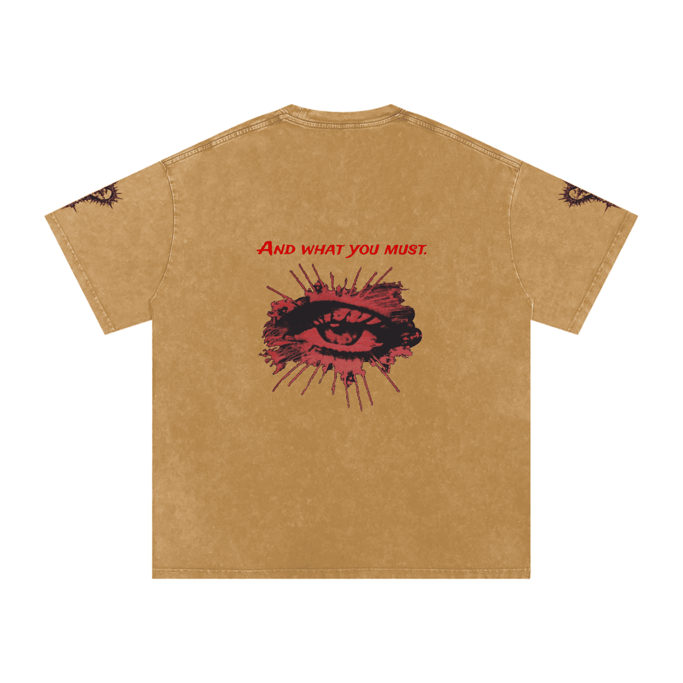 Do As I Say Washed Oversized Cotton T-Shirt - The Shadow Archive