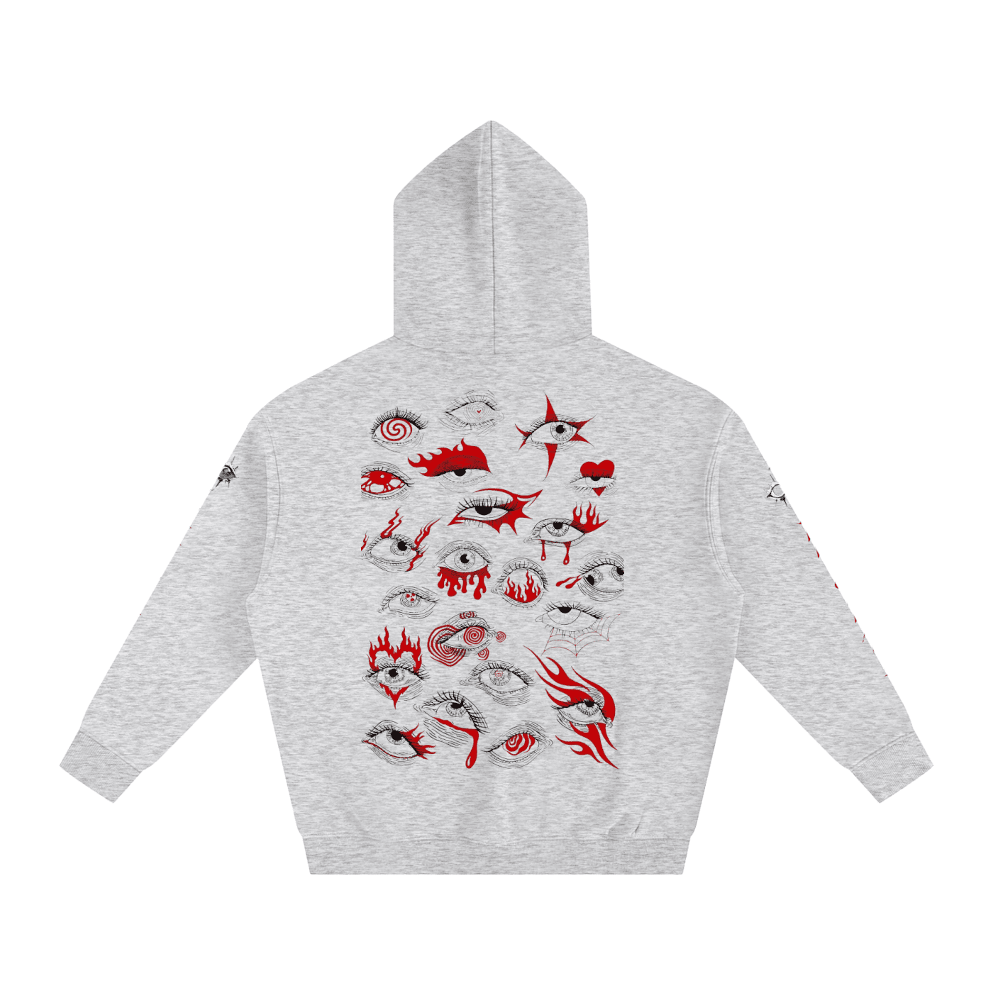 Can You See Clearly? Oversize Fleeced Hoodie - The Shadow Archive