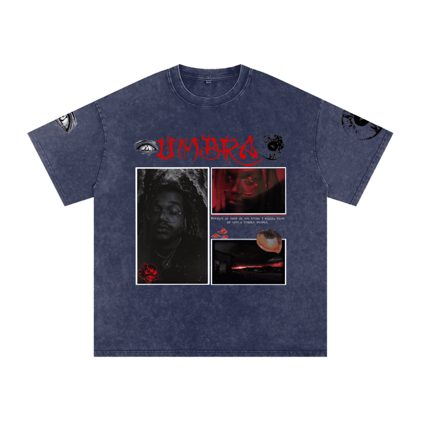 Umbra Washed Oversized Cotton T-Shirt - The Shadow Archive