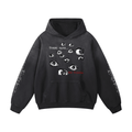 These Eyes Sunfade Oversized Hoodie - The Shadow Archive