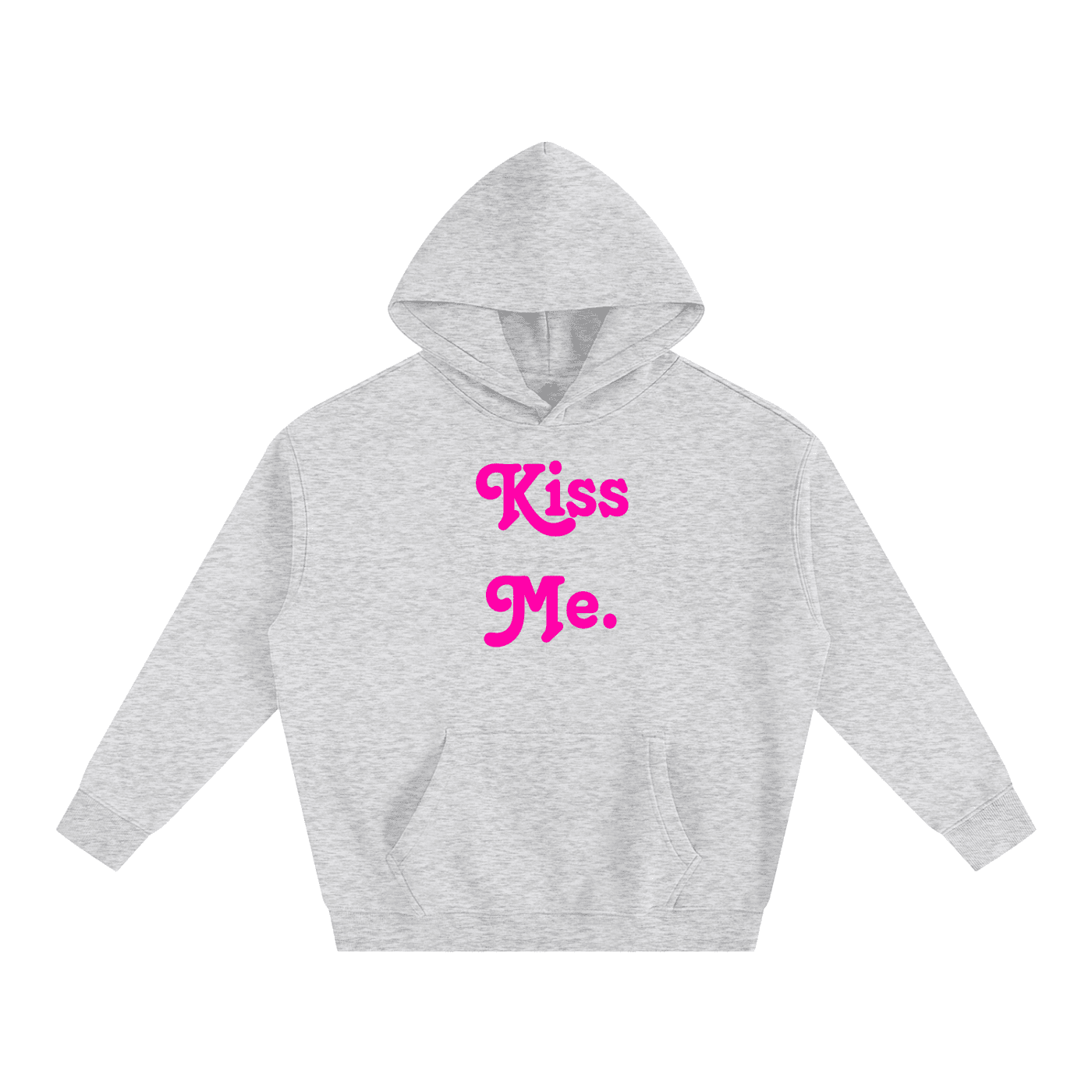 Bipolar Kisses Kitty Fleeced Hoodie - The Shadow Archive