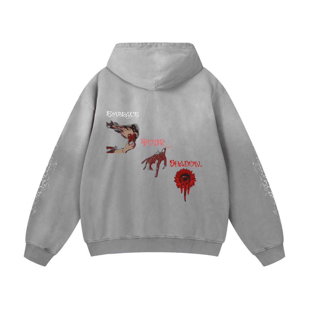 These Eyes Sunfade Oversized Hoodie - The Shadow Archive