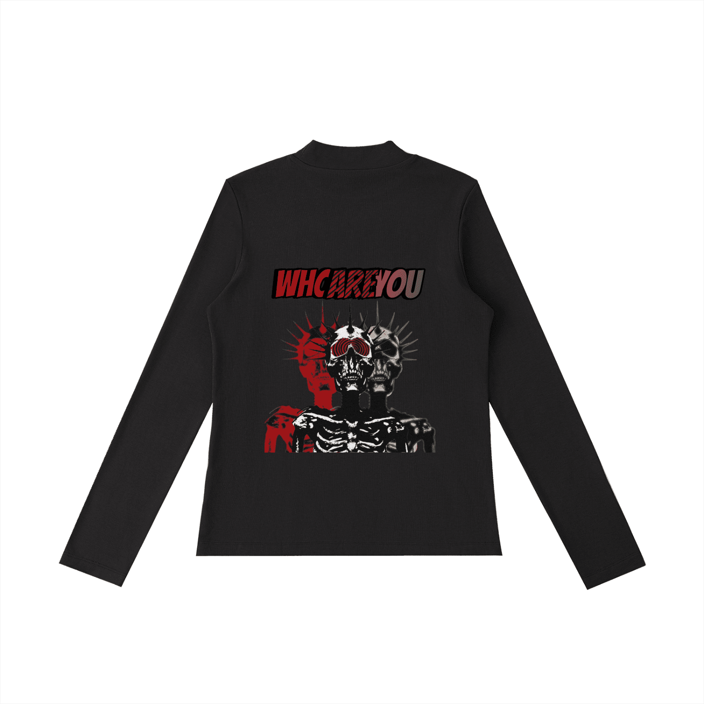 Who Are You Long Sleeve T-Shirt - The Shadow Archive