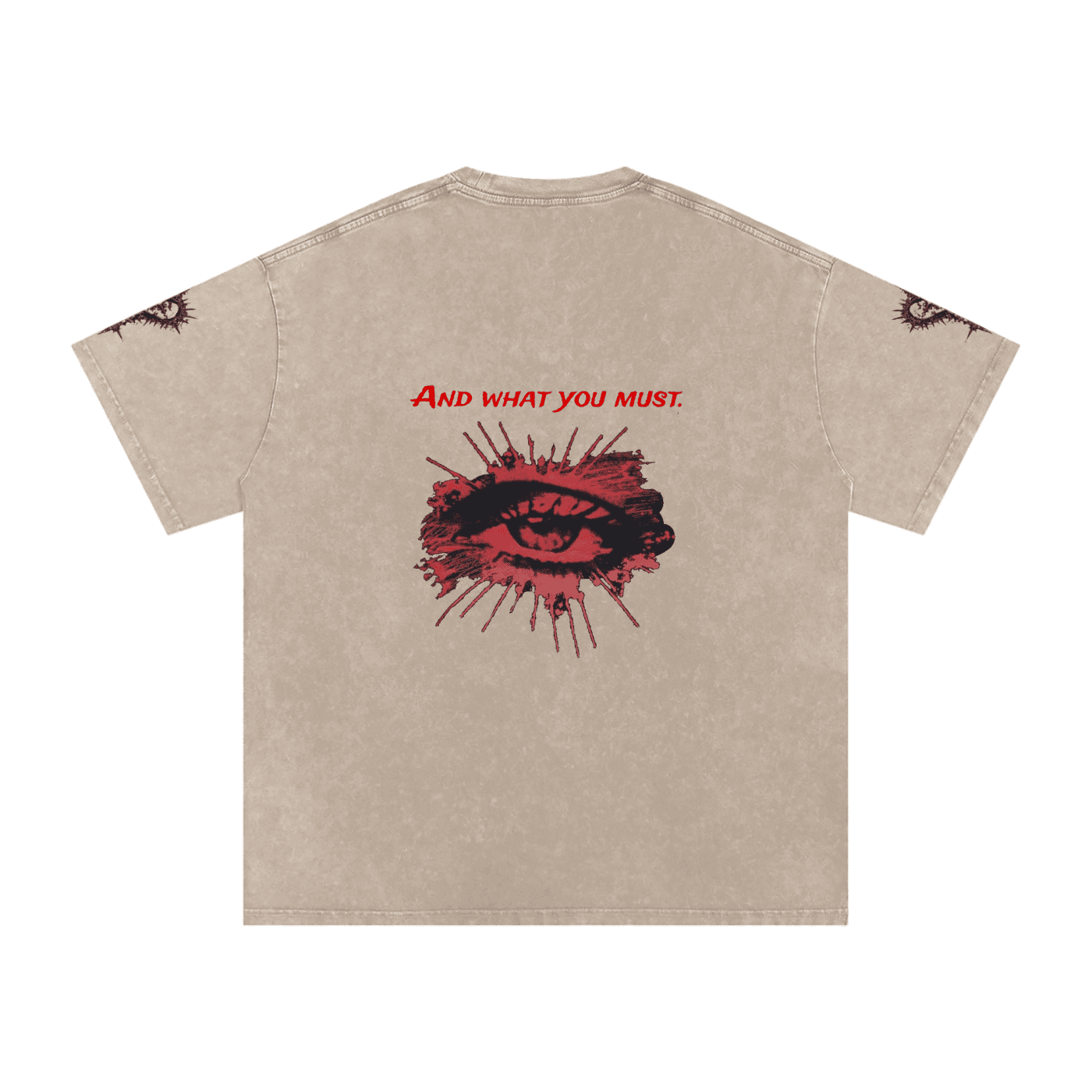 Do As I Say Washed Oversized Cotton T-Shirt - The Shadow Archive