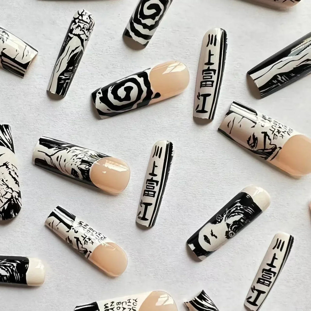Gothic Manga Nail Art Collection - The Shadow Archive