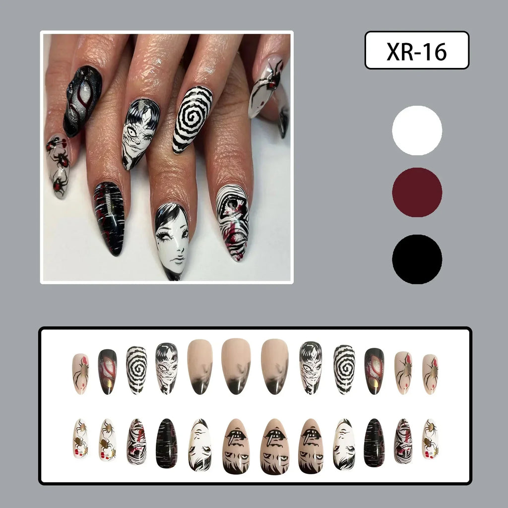Gothic Manga Nail Art Collection - The Shadow Archive
