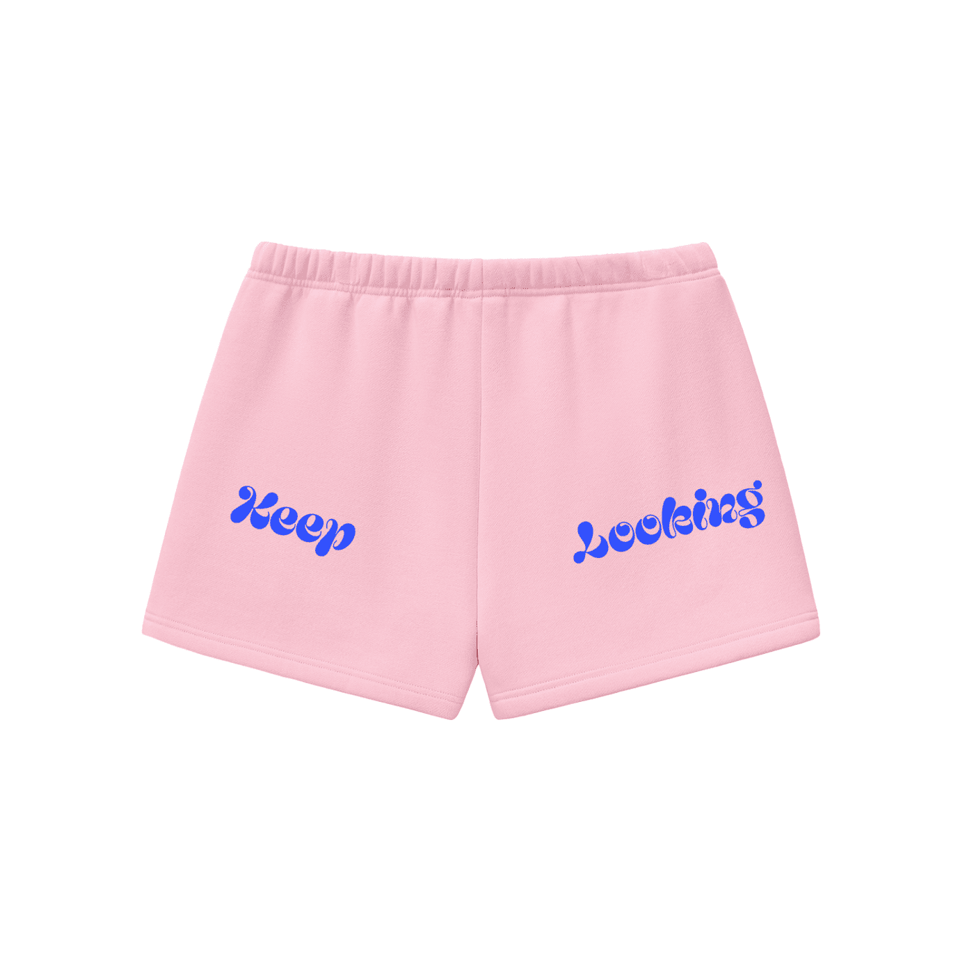 Keep Looking Fleece Drawstring Sweatshorts - The Shadow Archive