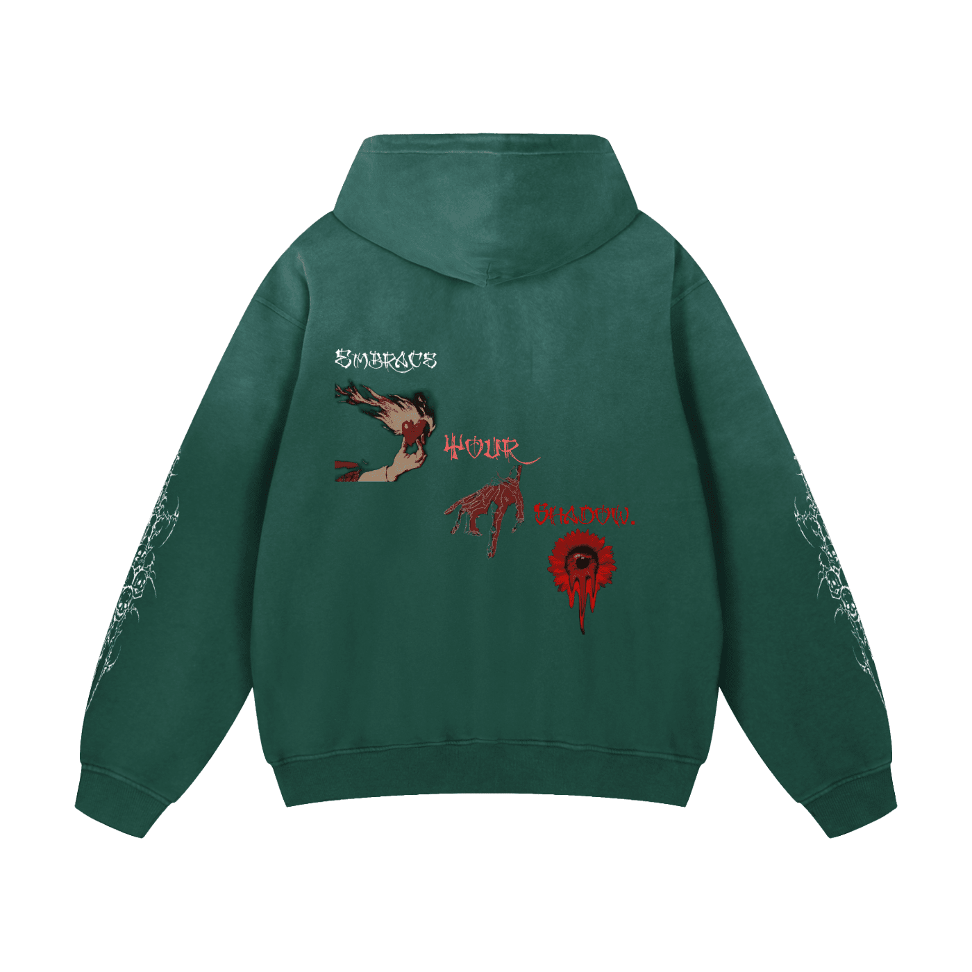 These Eyes Sunfade Oversized Hoodie - The Shadow Archive