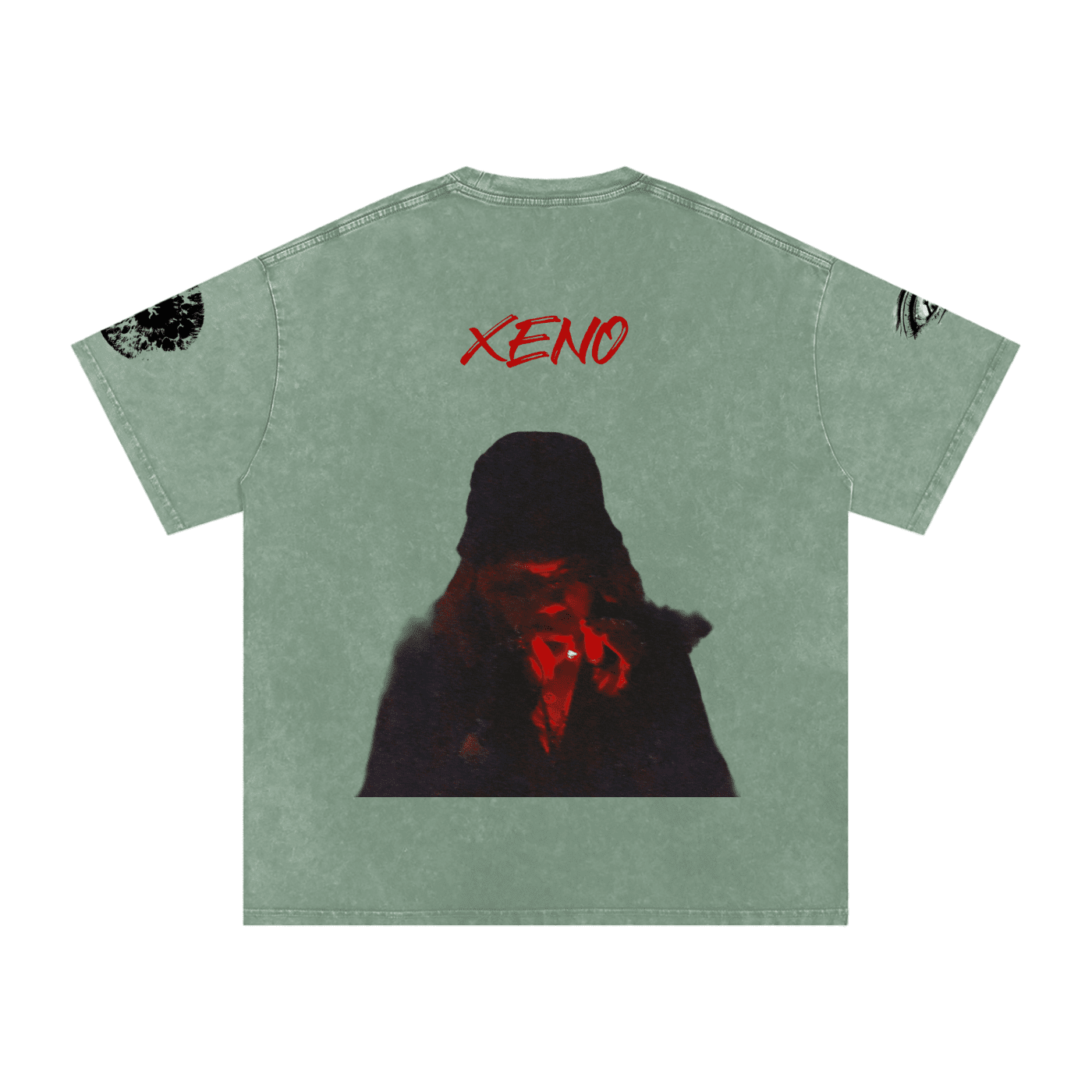 Umbra Washed Oversized Cotton T-Shirt - The Shadow Archive