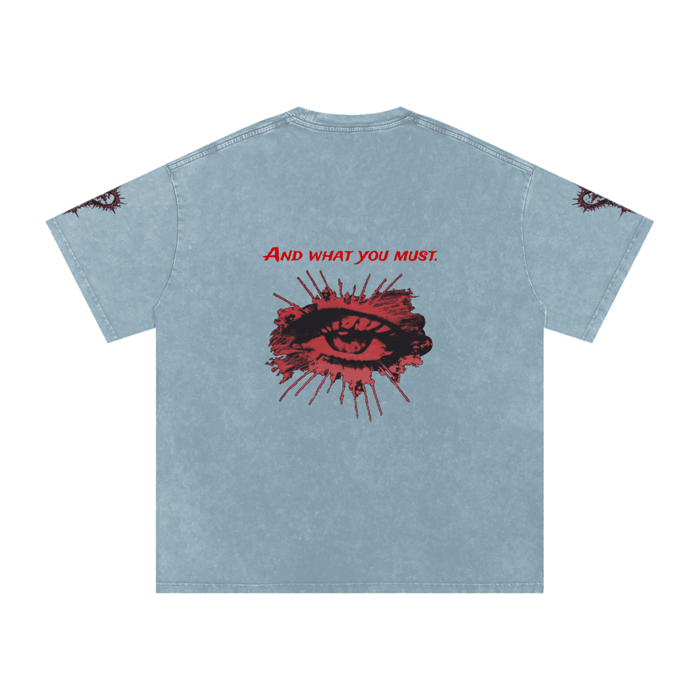 Do As I Say Washed Oversized Cotton T-Shirt - The Shadow Archive