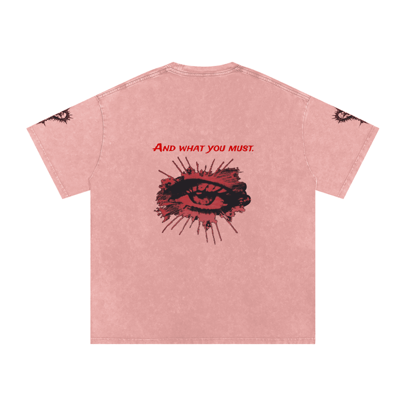 Do As I Say Washed Oversized Cotton T-Shirt - The Shadow Archive