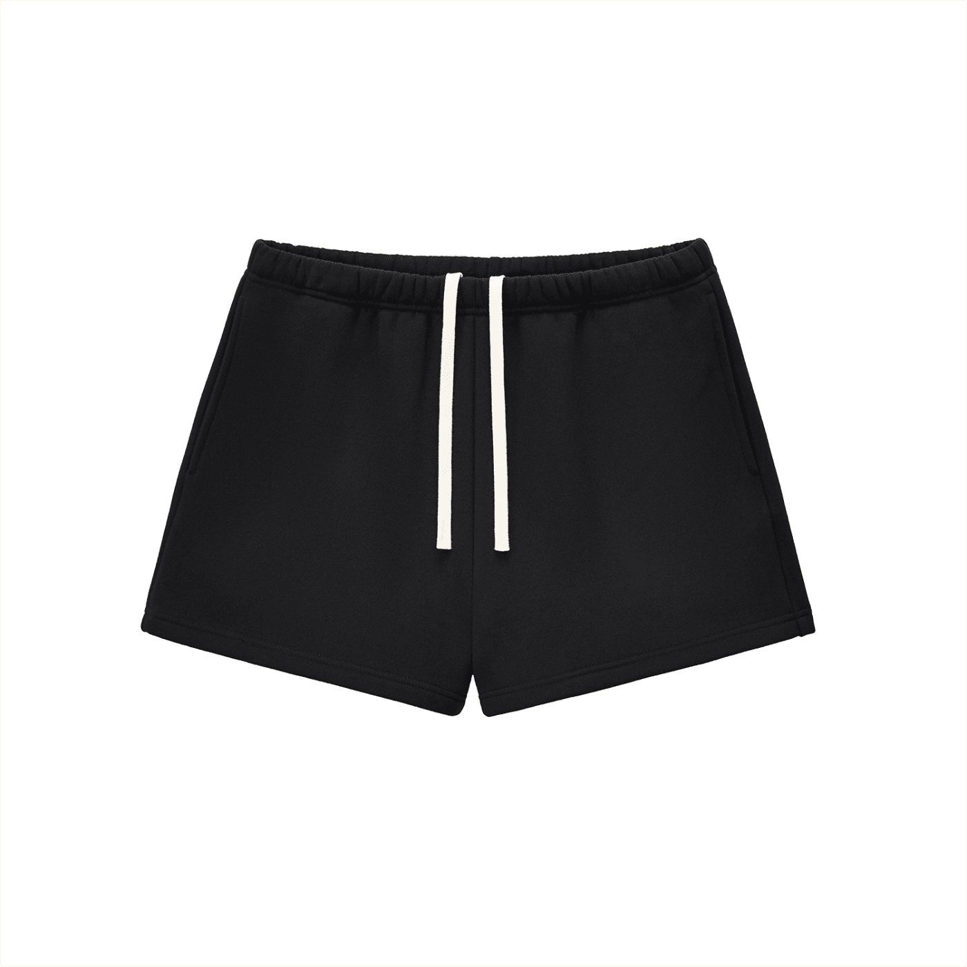 Keep Looking Fleece Drawstring Sweatshorts - The Shadow Archive