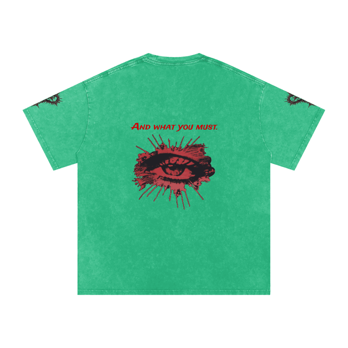 Do As I Say Washed Oversized Cotton T-Shirt - The Shadow Archive