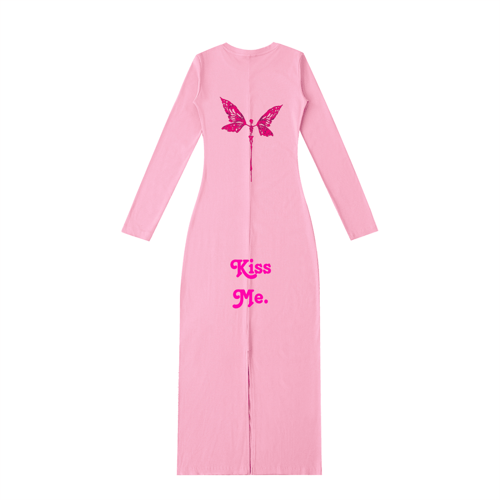 Odd Queen Slit Maxi Dress - The Shadow Archive