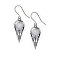 Coeur Crane Dropper Earrings - The Shadow Archive