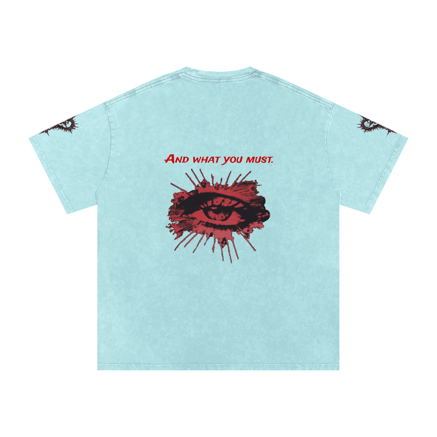 Do As I Say Washed Oversized Cotton T-Shirt - The Shadow Archive