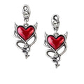 Devil Heart Earrings - The Shadow Archive