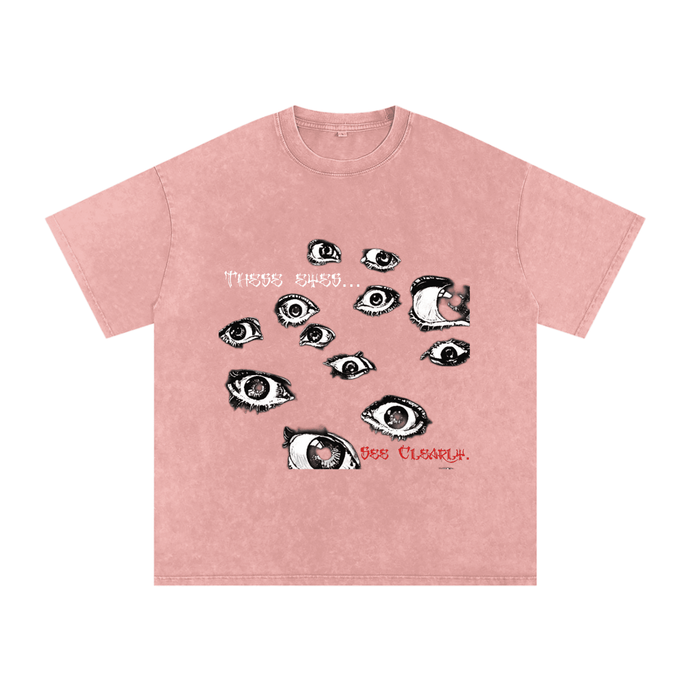 These Eyes Oversized Cotton T-Shirt - The Shadow Archive
