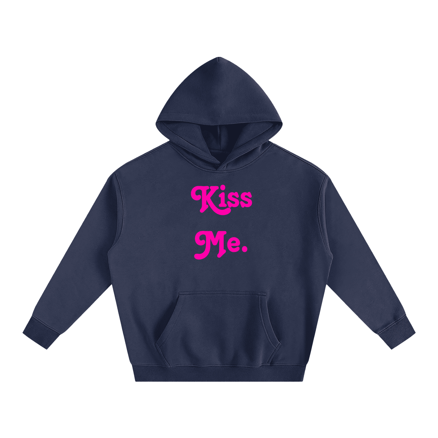 Bipolar Kisses Kitty Fleeced Hoodie - The Shadow Archive