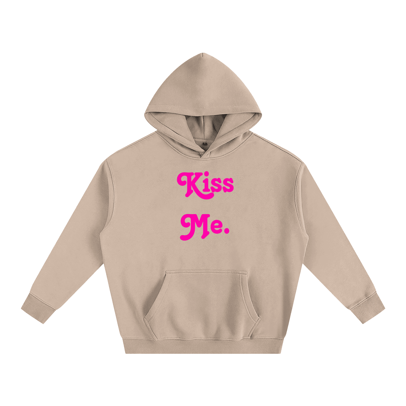Bipolar Kisses Kitty Fleeced Hoodie - The Shadow Archive