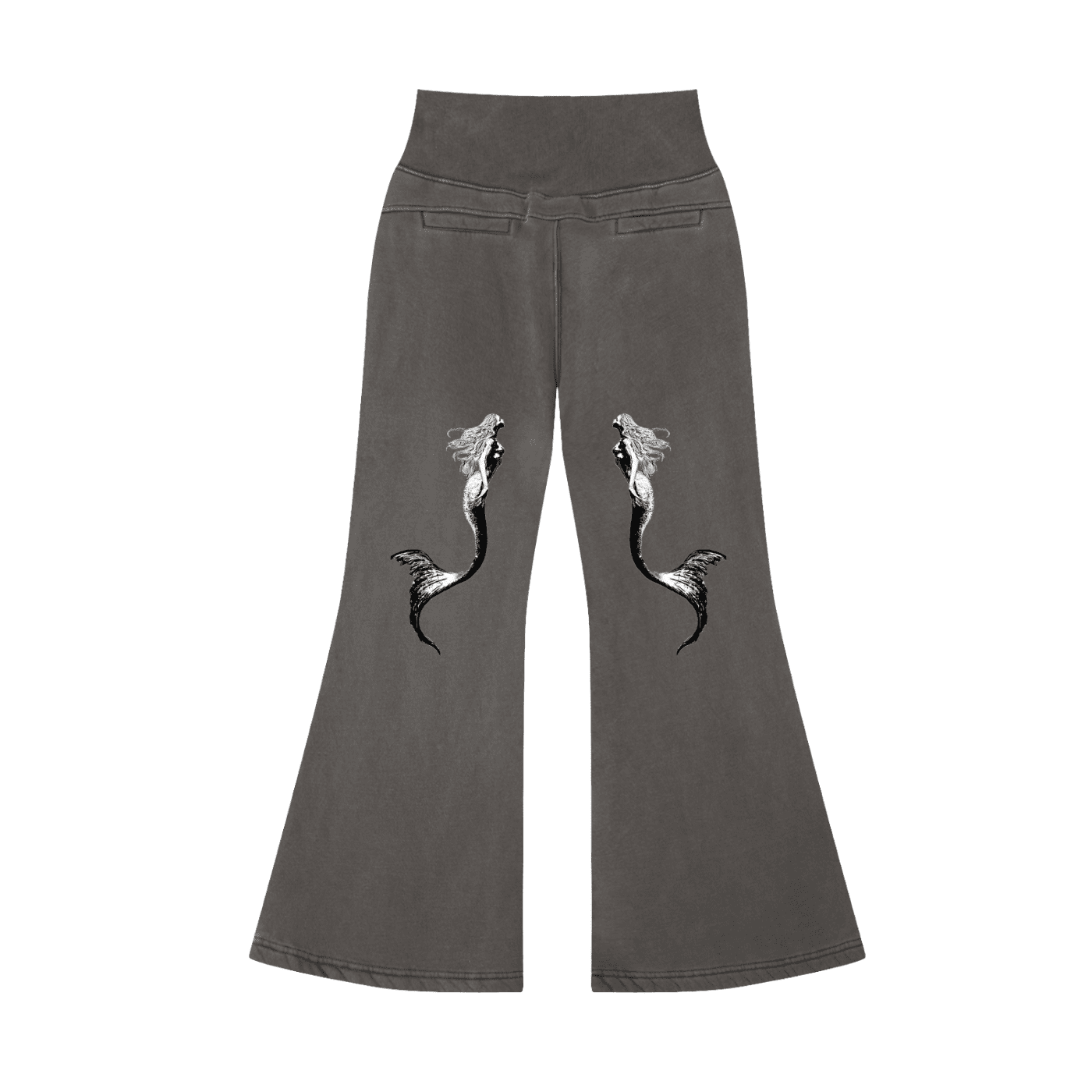 Gothic Princess Flared Fleece Pants - The Shadow Archive