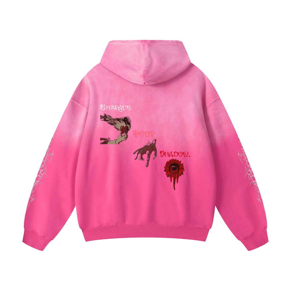 These Eyes Sunfade Oversized Hoodie - The Shadow Archive