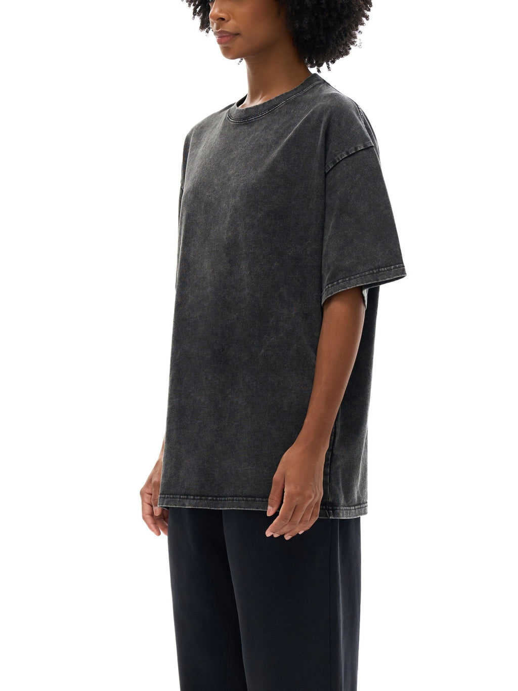 Falling Out Of Space Washed Oversized Cotton T-Shirt - The Shadow Archive