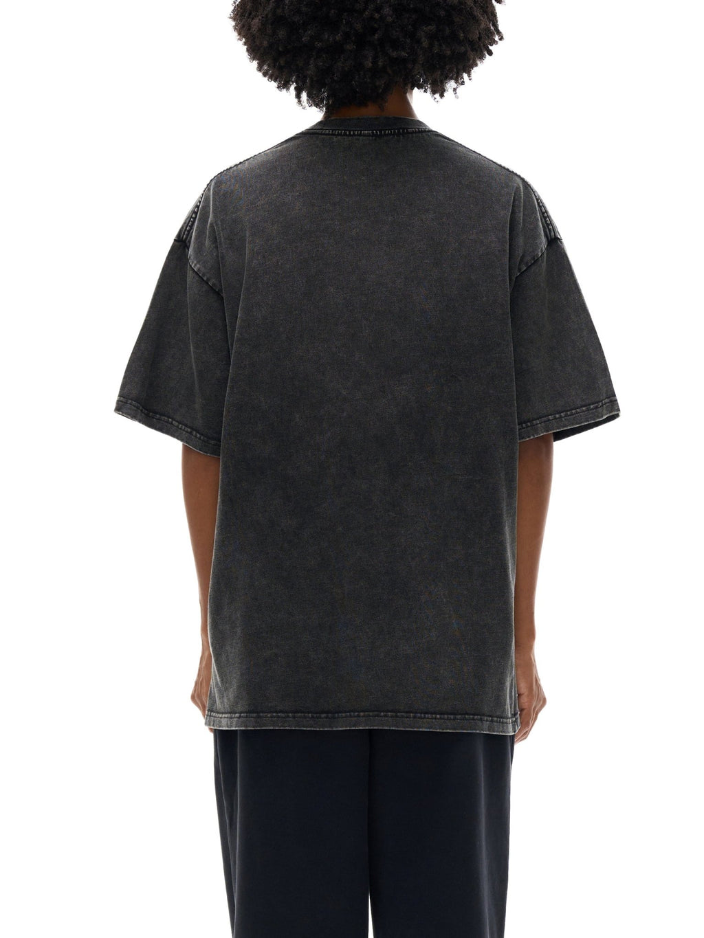 Falling Out Of Space Washed Oversized Cotton T-Shirt - The Shadow Archive