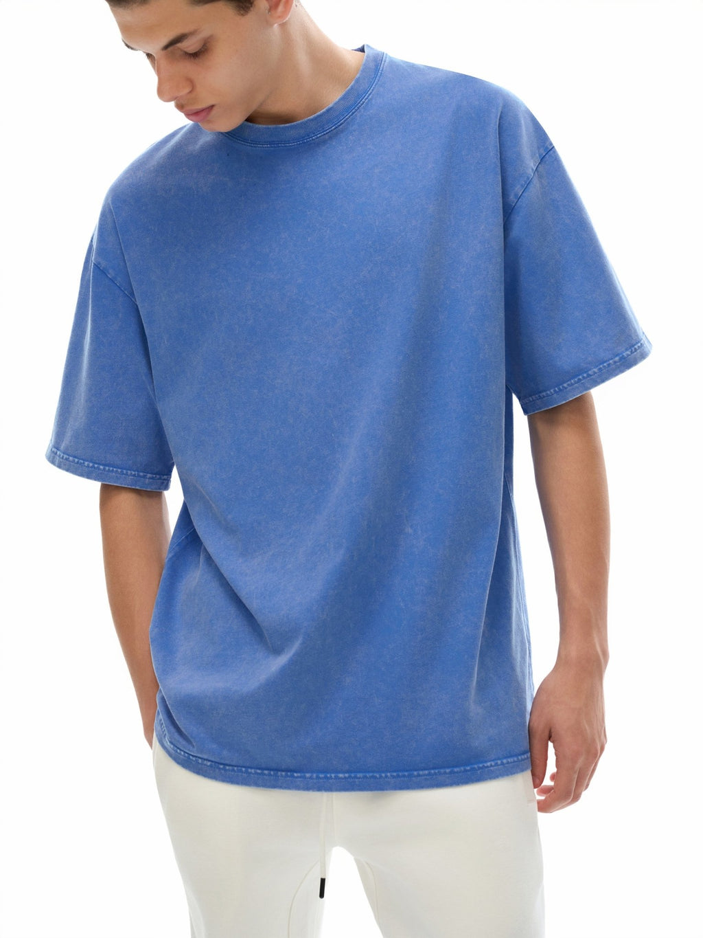 Falling Out Of Space Washed Oversized Cotton T-Shirt - The Shadow Archive