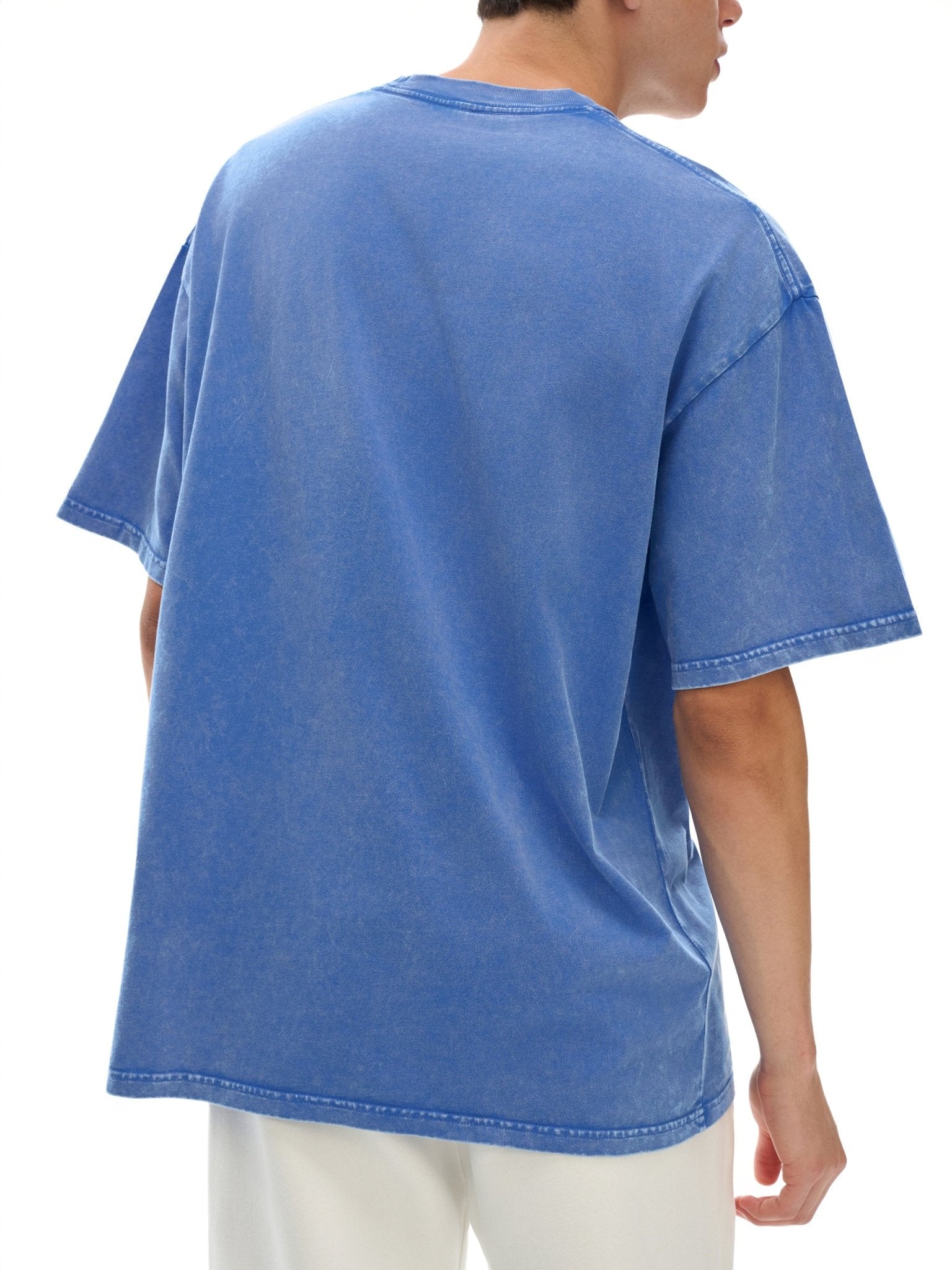 Falling Out Of Space Washed Oversized Cotton T-Shirt - The Shadow Archive